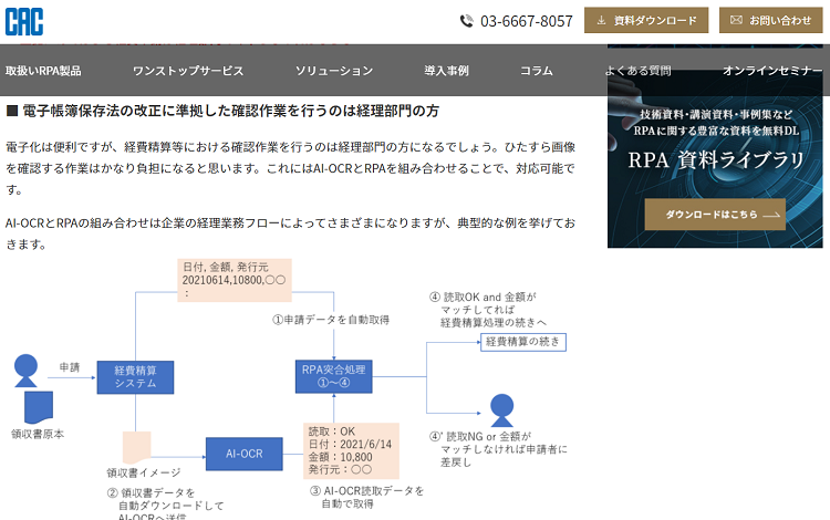 RPAコラム「電子帳簿保存法改正で2022年からの経理業務はどう変わる？」